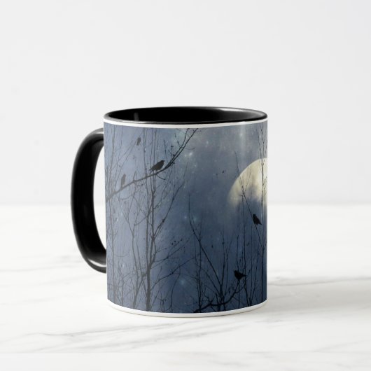 Moody Night Crows Mok (Voorkant links)