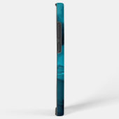 Moody Ocean Waves Under Stormy Sky – Abstract Seas Samsung Galaxy Hoesje (Rechterkant)