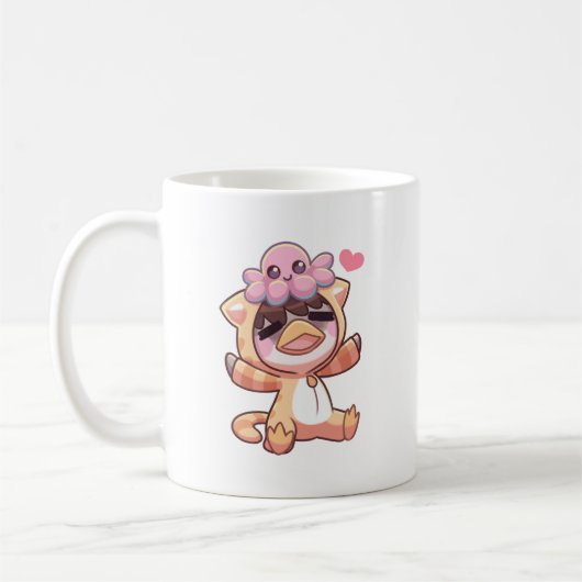Moody octopus - Mug (Gauche)