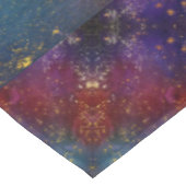 Moody Ombre | Psychedelic Grunge Gold Stardust Tafelkleed (Gekanteld)