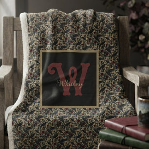 Moody Onyx Barokke Raaf Sherpa Deken