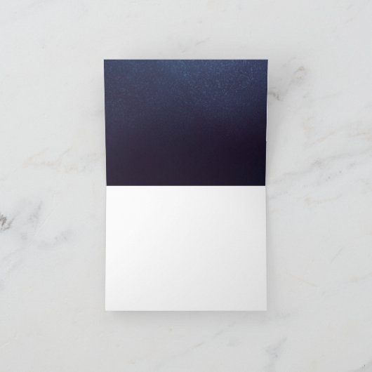 Moody paarse bloemen 40e verjaardag dank u bedankkaart (Binnen)