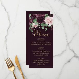 Moody Passion Dramatische Paarse Wijn Roos Garla Menu