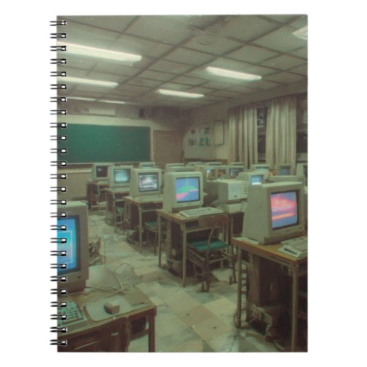 Moody Retro Computer Lab Carnet (Devant)