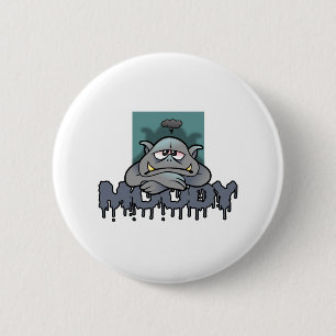 Moody Ronde Button 5,7 Cm