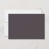 Moody RSVP Card | Minimal Elegant Wedding (Dos)