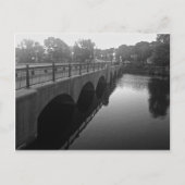 Moody St Bridge Waltham Ma Briefkaart (Voorkant)