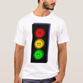 Moody Stoplight geëxtrudeerd T-shirt