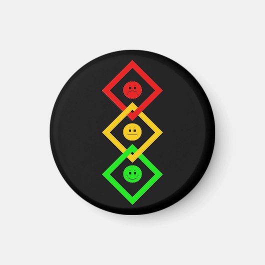 Moody Stoplight Interlinked Magneet (Voorkant)