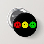 Moody Stoplight Trio Ronde Button 5,7 Cm (Voorkant /achterkant)