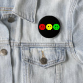 Moody Stoplight Trio Ronde Button 5,7 Cm (In situ)
