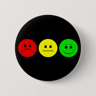 Moody Stoplight Trio Ronde Button 5,7 Cm