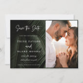 Moody Tropics Foto Save The Date (Voorkant)