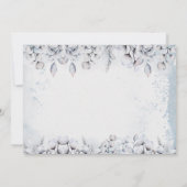 moody winter foliage - mededeling kaart (Achterkant)