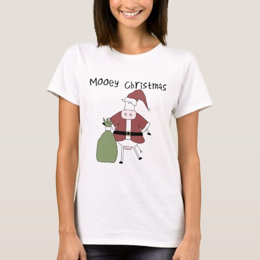 Mooey Cow T-shirts et cadeaux de Noël (Devant)
