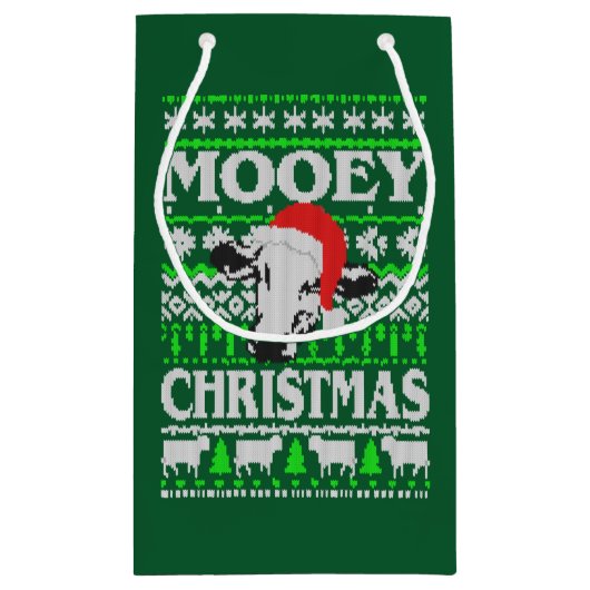 Mooey Kerstmis Ugly met Kerstmis Klein Cadeauzakje (Achterkant)