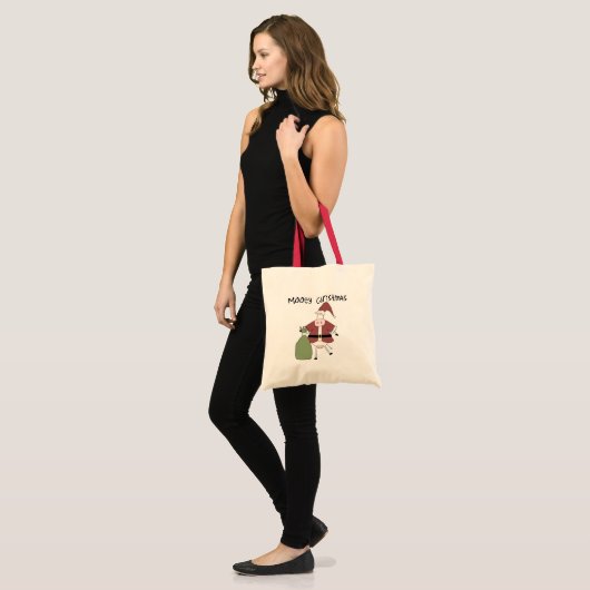 Mooey Koe Kerst Tshirts en Cadeaus Tote Bag (Voorkant (model))