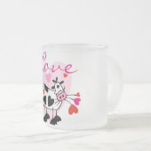 Mooey Love Valentijn Matglas Koffiemok (Voorkant rechts)