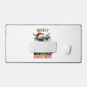 Mooey Noël Highland Cow Light Santa Hat T-Shi (Clavier et souris)