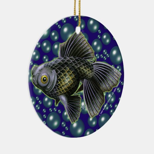 Moog de Black Moor Round Ornament (Rechts)