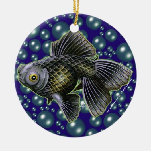 Moog de Black Moor Round Ornament (Voorkant)