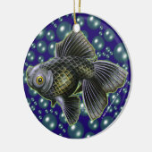 Moog de Black Moor Round Ornament (Links)