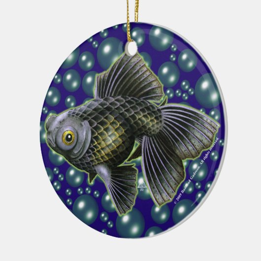 Moog de Black Moor Round Ornament (Links)