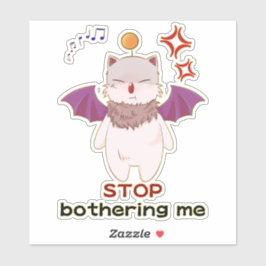 moogle from final fantasy sticker