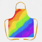 Mooi Abstract regenboogontwerp - Schort (Voorkant)