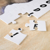 Mooi afbeelding van Birdie de Bernedoodle Legpuzzel (Zijkant)