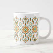 Mooi Afrikaans breipatroon Extra Grote Beker (Rechts)