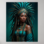 Mooi Afrikaans Queen Poster (Voorkant)