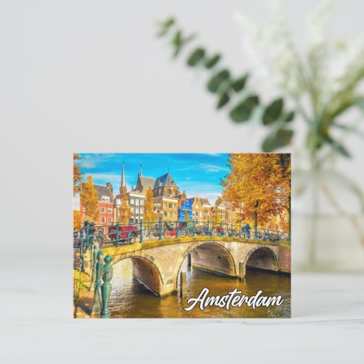 Mooi Amsterdam, Nederland Briefkaart (Staand voorkant)