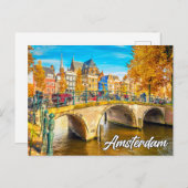 Mooi Amsterdam, Nederland Briefkaart (Voorkant / Achterkant)