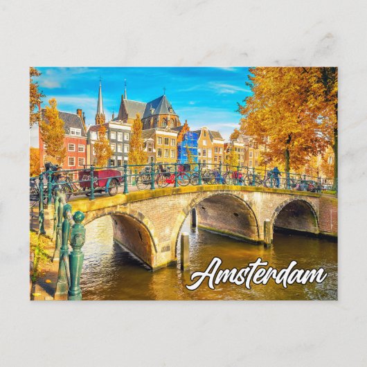Mooi Amsterdam, Nederland Briefkaart (Voorkant)