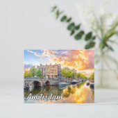 Mooi Amsterdam, Nederland Briefkaart (Staand voorkant)