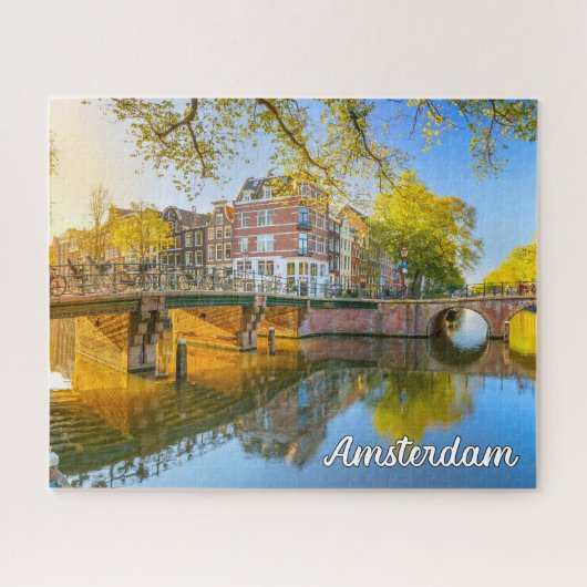 Mooi Amsterdam, Nederland Legpuzzel (Horizontaal)