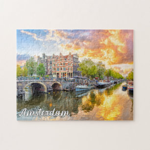 Mooi Amsterdam, Nederland Legpuzzel