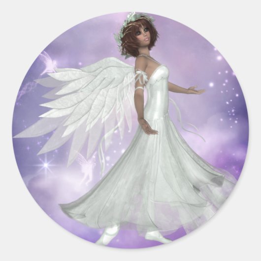 Mooi Angel Design 3 Stickers (Voorkant)