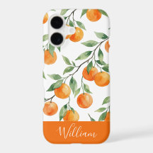 Mooi Aquarel, Sinaasappel Personaliseer Patroon