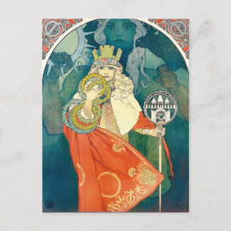 Mooi Art Nouveau-Briefkaart Briefkaart