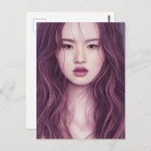 Mooi Aziatisch Briefkaart (Voorkant / Achterkant)