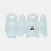 Mooi Baby shower Little Man Mustache Bedankdoosjes (Uitgevouwen)