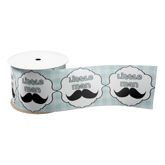 Mooi Baby shower Little Man Mustache Lint (Spoel)