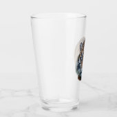 Mooi Bengal Tiger Face Foto Glass Glas (Rechts)