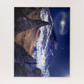Mooi berglandschap Jigzaag Puzzle Legpuzzel (Verticaal)