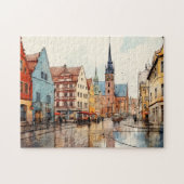 Mooi beschilderd München Legpuzzel (Horizontaal)