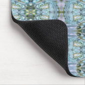 Mooi blauw Abalone Mousepad Muismat (Hoek)