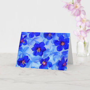 Mooi blauw! Goed gedaan Kaart