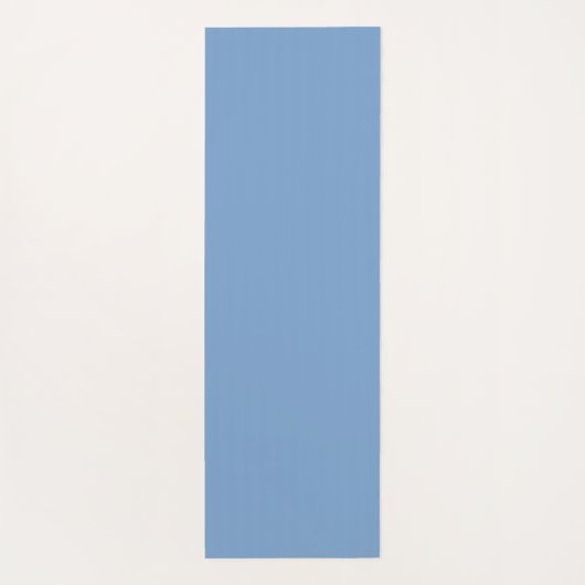 Mooi blauw Japans ventilatorpatroon Yogamat (Achterkant)